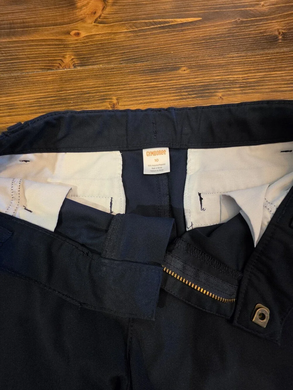 Boys Gymboree Navy Uniform Pants, Size 10